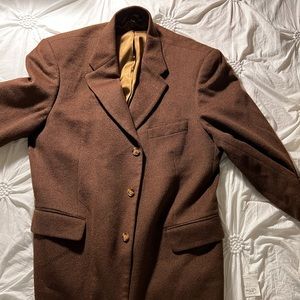 PBM 100% camel hair jacket